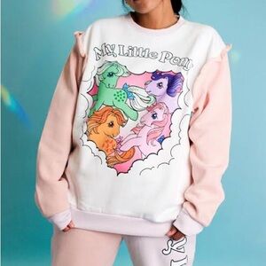 Cakeworthy My Little Pony Cozy White Sweatsuit